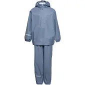 CeLaVi Vêtements de Pluie av. Bretelles - PU - China Blue - - 120 - Vêtements de Pluie