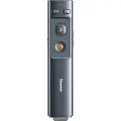 Baseus Orange Dot pointeur laser de présentation sans fil - gris (sans pile)