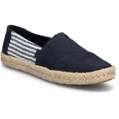 Toms Espadrilles bleu marine / blanc