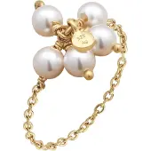 Elli Bague 'Pearl' or / blanc