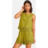 Love & roses Haut olive