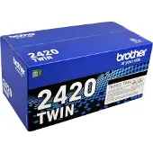 Brother TN2420TWIN Kit de toner d'origine pack de deux