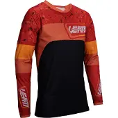 Leatt 4.5 Enduro Long Sleeve Jersey Orange L Homme