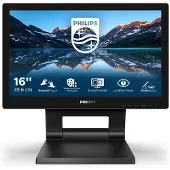 Philips Moniteur 162B9T/00 39,6 cm (15,6") 1366 x 768 pixels HD LCD Écran tactile Noir