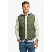 Superdry Military Liner Vest Vert L Homme