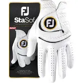 Footjoy StaSof Golf White Main gauche S Gants pour hommes
