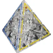 Recent toys Casse-tête Pyraminx Crystal LE