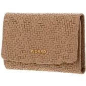 PICARD Cuir porte-monnaie Day Trip 1 Flap Wallet Cookie beige