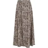 We fashion Jupe chocolat / blanc