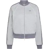 Adidas Veste de survêtement gris / lavande