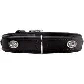 Hunter Halsband Softie Stone Kunstleder Nubuk