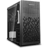 DeepCool MATREXX 30 - Tour - micro ATX - panneau latéral fenêtré (verre trempé) - pas d'alimentation (ATX / PS/2) - USB/Audio