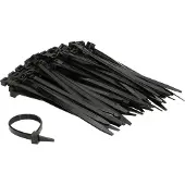 Selco Attaches de câbles 180 x 7.5 (Serre-câbles en plastique, 180 mm, 100 pcs)