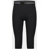 Poederbaas Legging Poederbaas Homme Lightweight Baselayer 3/4 Pant Black-XXL