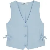 We fashion Gilet bleu clair