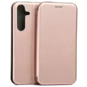 Beline Etui Book Magnetic Samsung S25+ różowo-złoty/rose gold (Samsung Galaxy S25+), Coque pour téléphone portable, Rose, Or