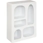 Atmosphera Dolce Riviera Étagère murale en bois - 45 x 65 cm