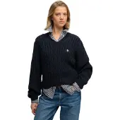 Superdry Pull-over bleu marine