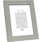 Deknudt Frames S46KF7 Cadre en bois gris avec bordure perlée 20x20 cm
