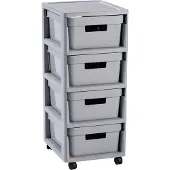 Curver - Tour de rangement Infinity -4x11L-