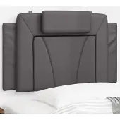 vidaXL Coussin de tête de lit "Viana" Cappuccino-Brun 180 cm similicuir