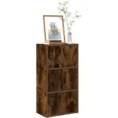 vidaXL Bibliothèque blanc 40x24x77 cm bois d'ingénierie