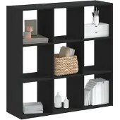 vidaXL Bibliothèque chêne sonoma 68,5x32x68,5 cm bois d'ingénierie