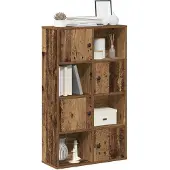 vidaXL Bibliothèque vieux bois 60x24x101,5 cm bois d'ingénierie