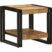 vidaXL Table basse 40X50X38 Cm en bois de manguier massif Lumarko !