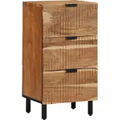 vidaXL Buffet naturel 40 x 33,5 x 75 cm bois massif Acacia