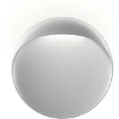 Louis Poulsen Luminaire Extérieur , Flindt, dimmable, Métallique, Salon / séjour, Aluminium, Design