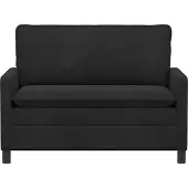 vidaXL Canapé Noir 126 x 81 x 87,5 cm Velours
