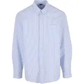 Urban Classics Tb8093 Long Sleeve Shirt Bleu 5XL Homme