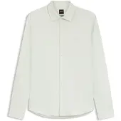 BOSS Chemise Slim en jersey de coton chiné