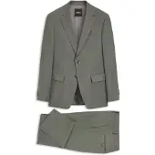 BOSS Costume Slim deux pièces en mohair stretch à motif
