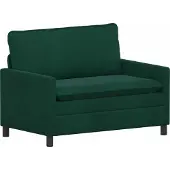 vidaXL Canapé Vert foncé 126 x 81 x 87,5 cm