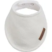 Babys Only Bavoir bandana Classic blanc cassé