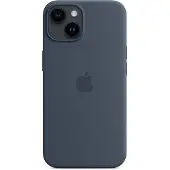 Apple Coque en silicone MagSafe iPhone 14 - Bleu