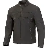 Merlin Revival D3O Veste en cuir de moto perforée Taille