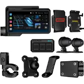 AlienRider M2-QR Bundle 5 Universal Système multimédia pour motos