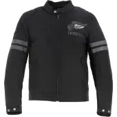 Helstons Jake Speed Fabrics Noir Gris CE Blouson Taille L