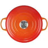 Le Creuset Pot, Poêle + casserole, Orange, Rouge
