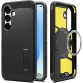 Spigen Coque Tough Armor MagSafe Samsung Galaxy S25 - Noir