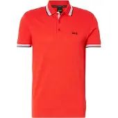 BOSS T-Shirt 'Paddy' rouge / noir / blanc