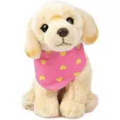 Studio Pets - Chien en peluche Labrador Happy, 23 cm - Peluche