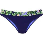 s.Oliver Bas de bikini bleu foncé / vert / violet / poudre
