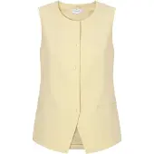TATUUM Gilet de costume 'Lanare 1' jaune clair