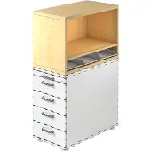 Hjh OFFICE PRO RENATUS - Rehausse de conteneur (42.80 x 80 x 53 cm)