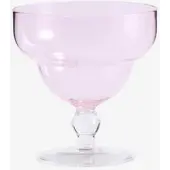 Nordal Ensemble de 6 pièces en verre rose Crocus