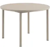 SACKit Table à manger Kirra Ø110cm taupe